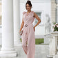 ✨Women's Floral-Embellished Sleeveless Jumpsuit
