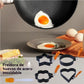 Non-Stick Egg Ring Set with Fun Shapes