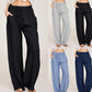 Women's Summer Linen Cotton Wide Leg Pants