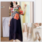 💃2026 New Arrival Pre-Sale💕Women's Elegant Flowy Floral Print Plus Size Dress