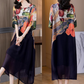 💃2026 New Arrival Pre-Sale💕Women's Elegant Flowy Floral Print Plus Size Dress