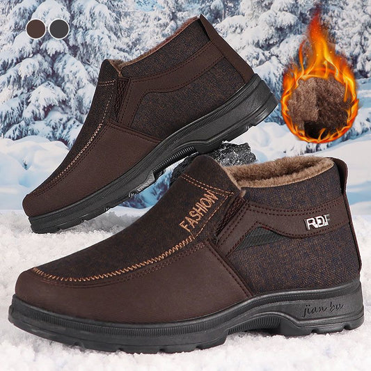 Heren Winter Thermische Pluche Schoenen - Lichtgewicht & Antislip