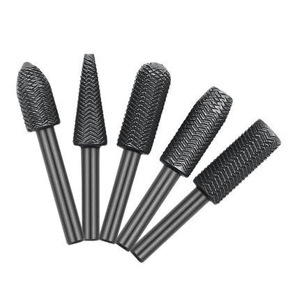🔩 LIMITED-TIME 49% OFF! ✨ 5-Piece Rotating Steel File Set – Deburing, Grinding, Durable 🛠️