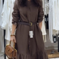🍧Summer Hot Sale 💞Women's Button Up Long Sleeve Shirt Dress