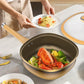 🍳 49% OFF NOW! ✨ 12in Titanium Alloy Non-Stick Pot - Healthy Cooking Without Chemicals, Dishwasher Safe & Cool-Touch Handles 🔥📦