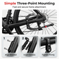 🚴‍♀️Universal Adjustable Aluminum Alloy Bicycle Side Kickstand 🔥✨