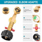 📢📢49% OFF!🔥🔥🔥Propane Refill Elbow Adapter with Gauge