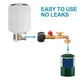 📢📢49% OFF!🔥🔥🔥Propane Refill Elbow Adapter with Gauge